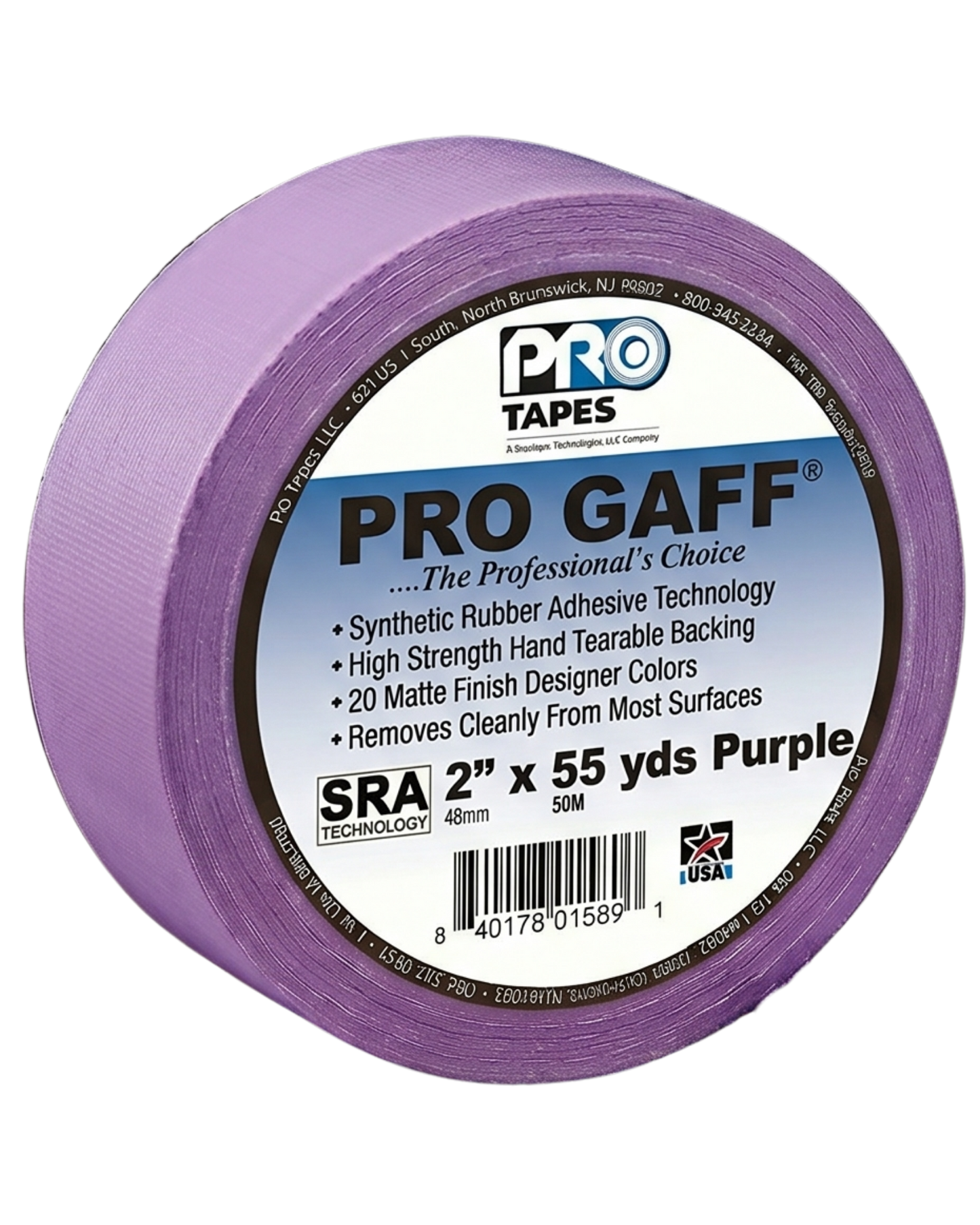 Gaffer Tape Mate de 2" x 50 yardas