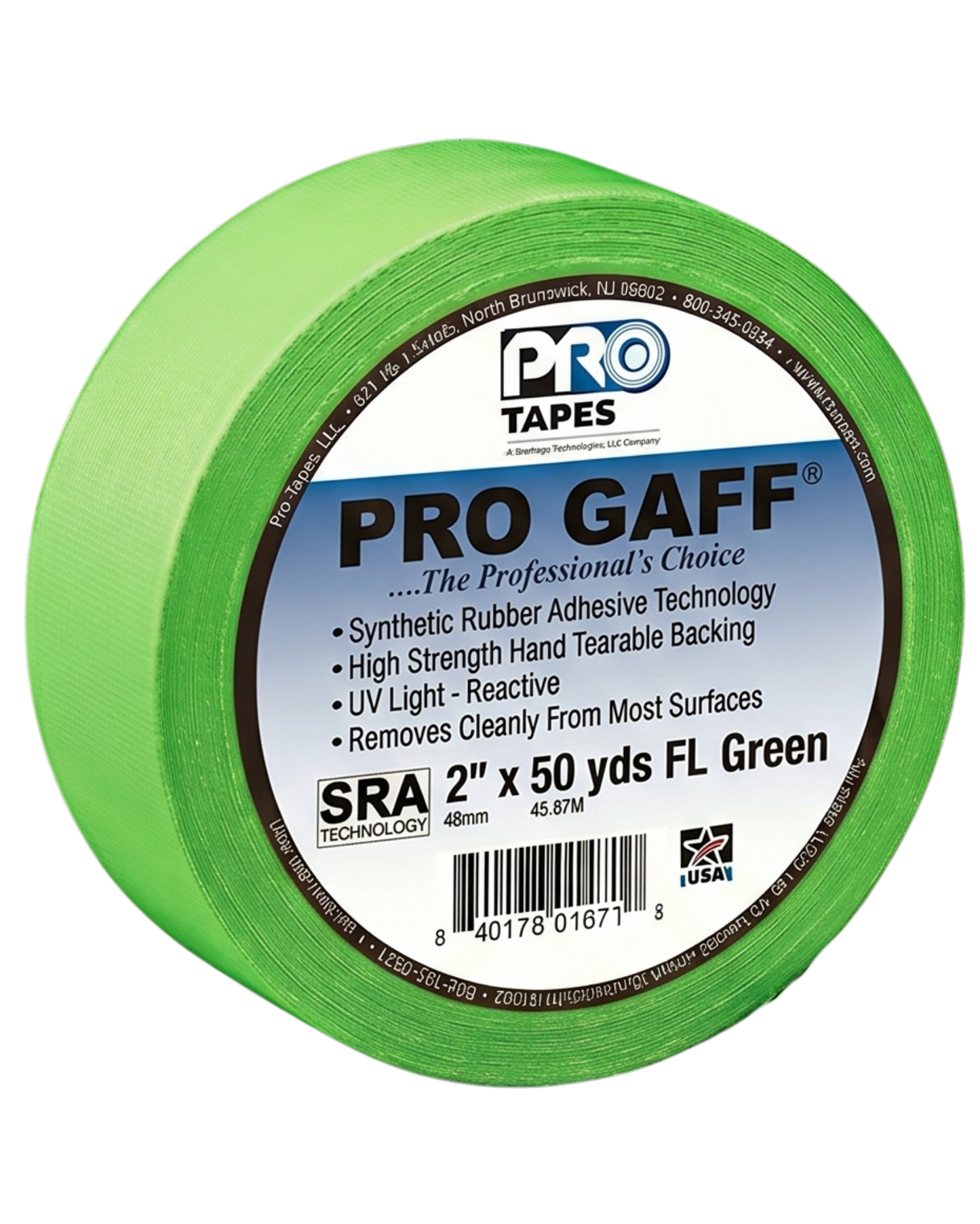 Gaffer Tape Mate de 2" x 50 yardas