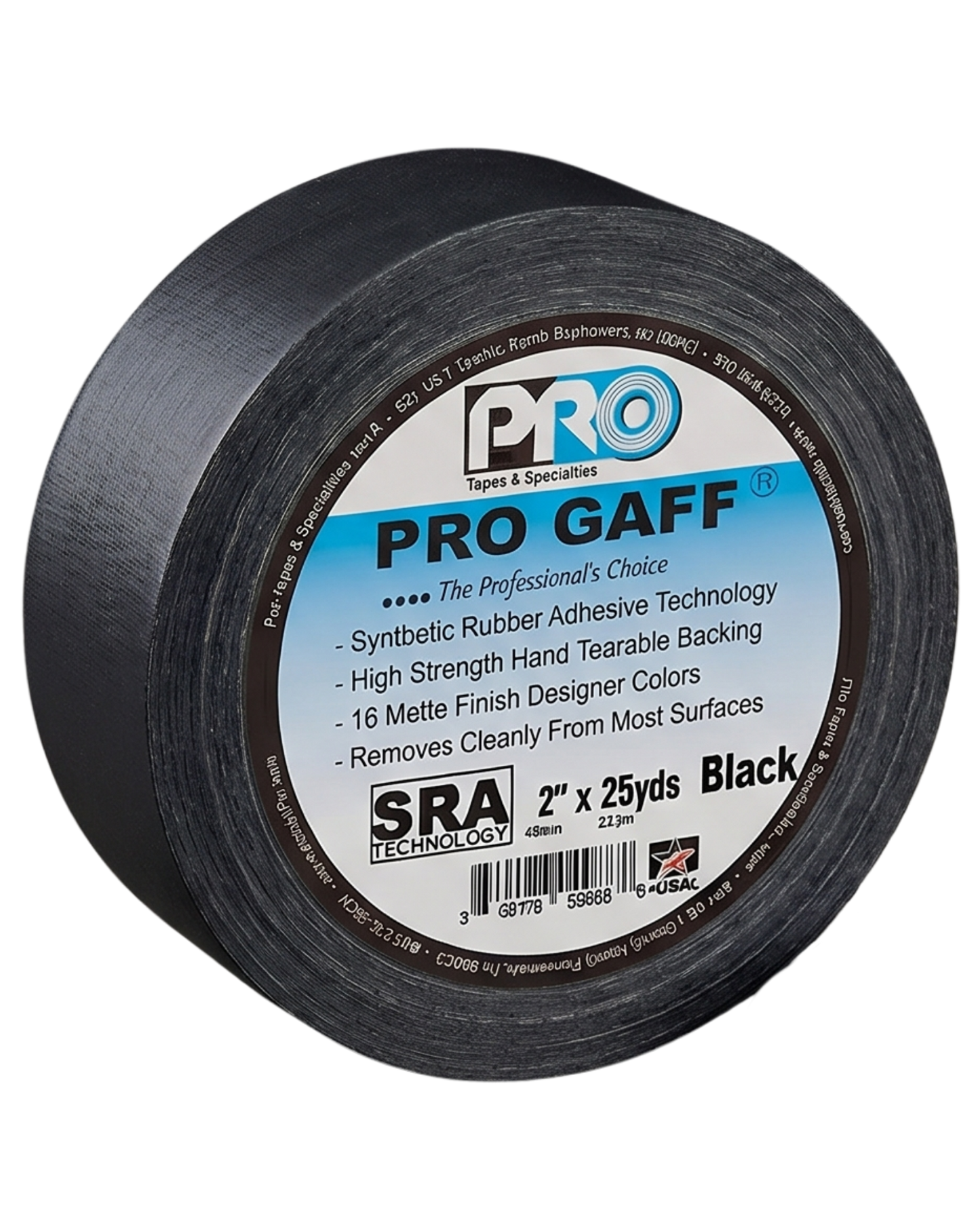 Gaffer Tape Mate de 2" x 50 yardas