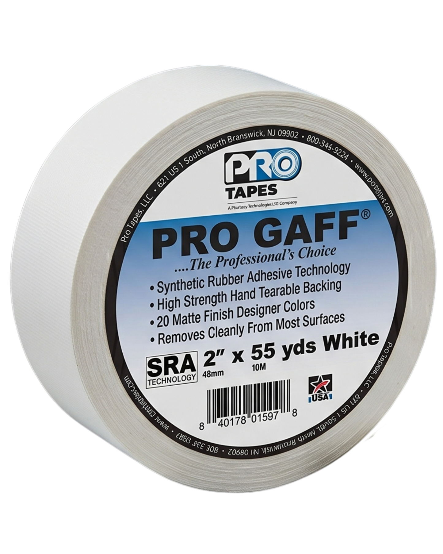 Gaffer Tape Mate de 2" x 50 yardas