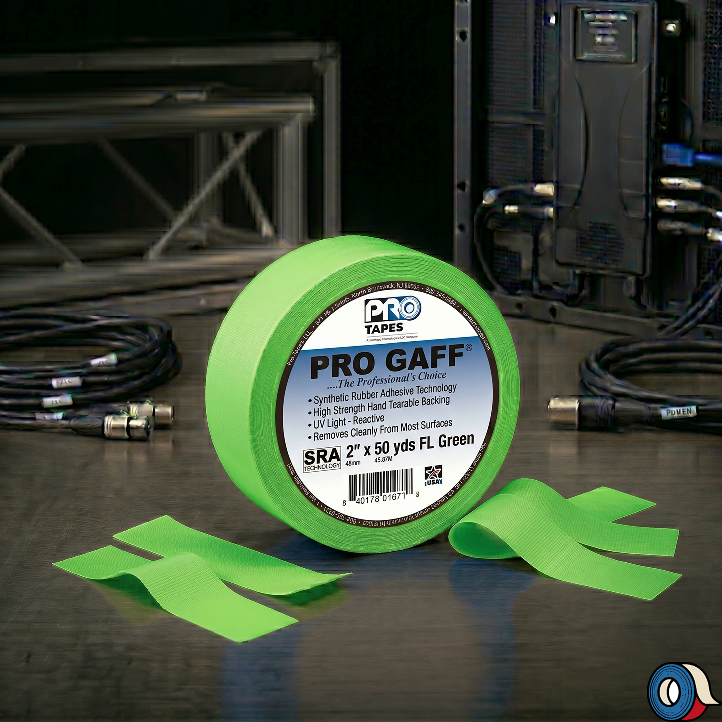 Gaffer Tape Mate de 2" x 50 yardas