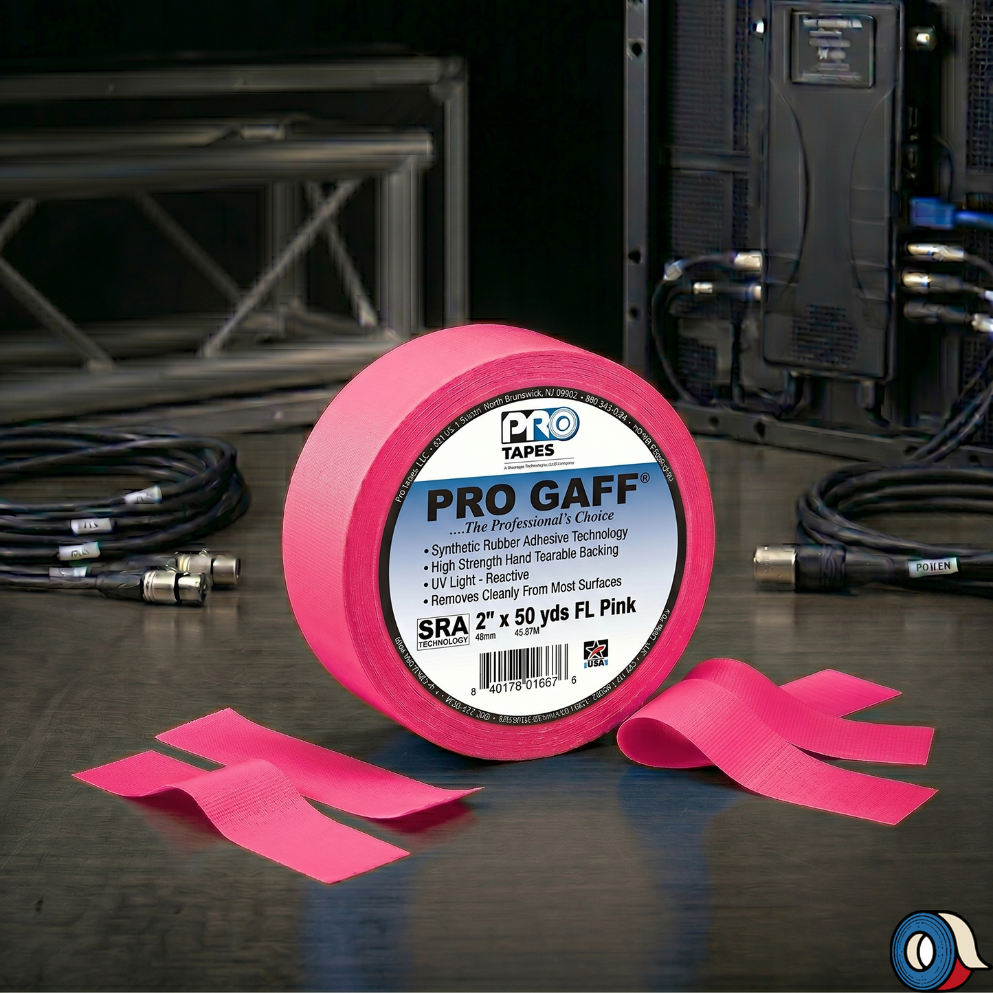 Gaffer Tape Mate de 2" x 50 yardas